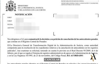 Cancelar, Borrar o Quitar Antecedentes Penales en España [2026] | Plazos y Requisitos