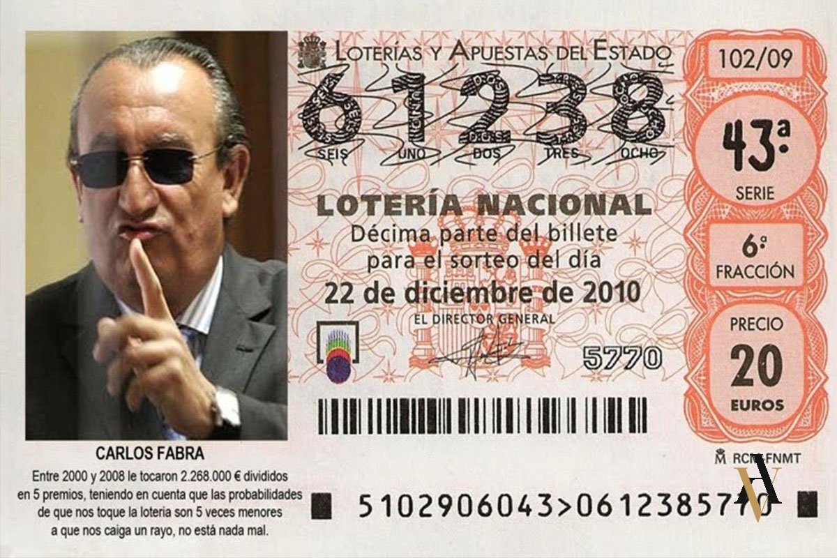 Carlos Fabra la loteria y el blanqueo de capitales Carlos Fabra ganador de lotería 7 veces vinculado con el blanqueo de capitales