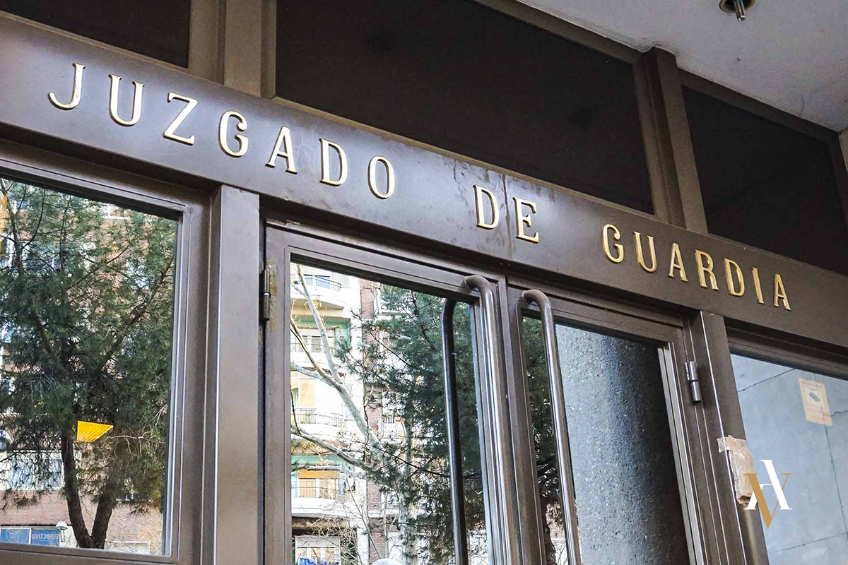 Fotografía del juzgado de guardia donde se celebran los juicios rapidos, el juicio rapido se celebra en un mes