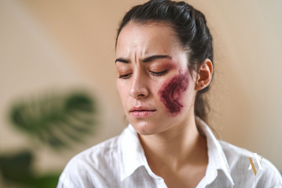Una mujer con un moraton deberia denunciar por violencia de genero