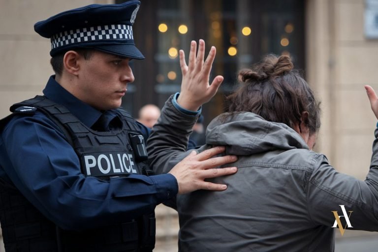 Persona detenida por desobediencia a la autoridad.