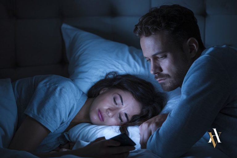 El hombre revisa el móvil de su pareja cometiendo un delito contra la intimidad en el ámbito de violencia de género