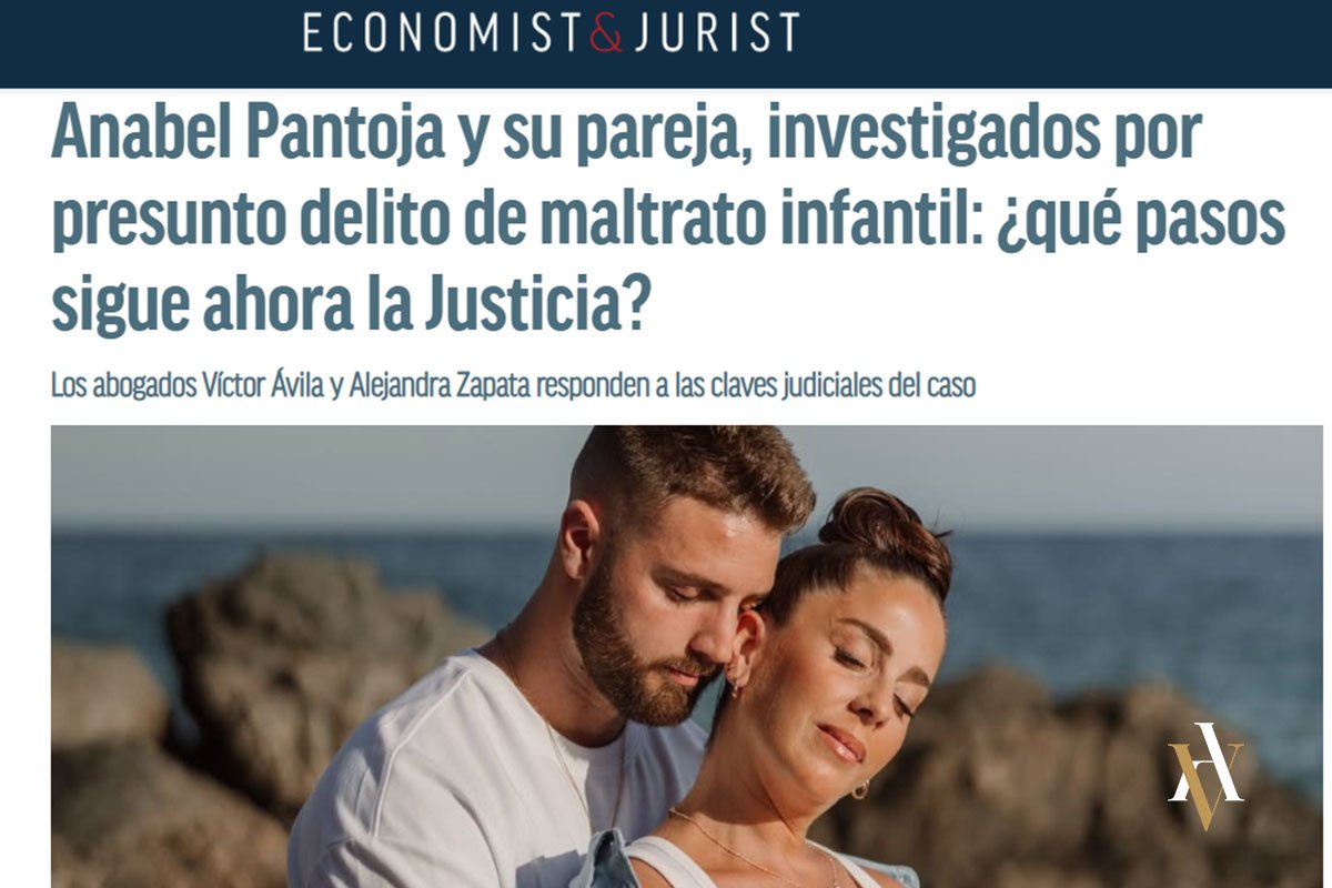 Víctor Ávila hablando como experto sobre el caso de Anabel Pantoja