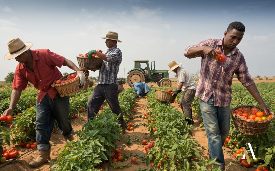 El delito contra los derechos de los trabajadores y personas inmigrantes es uno de los más frecuentes en el sector agricola