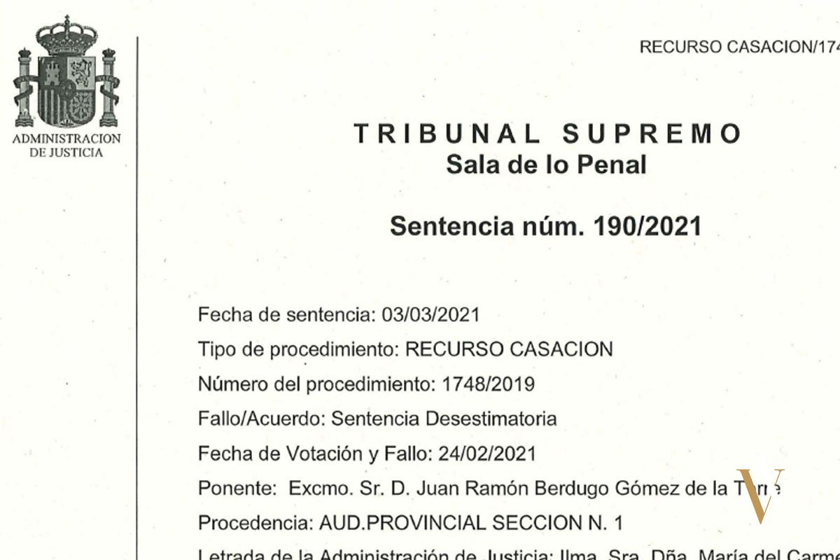 sentencia_recurso_casacion La sentencia del recurso de casación ultima oportunidad para la absolucion