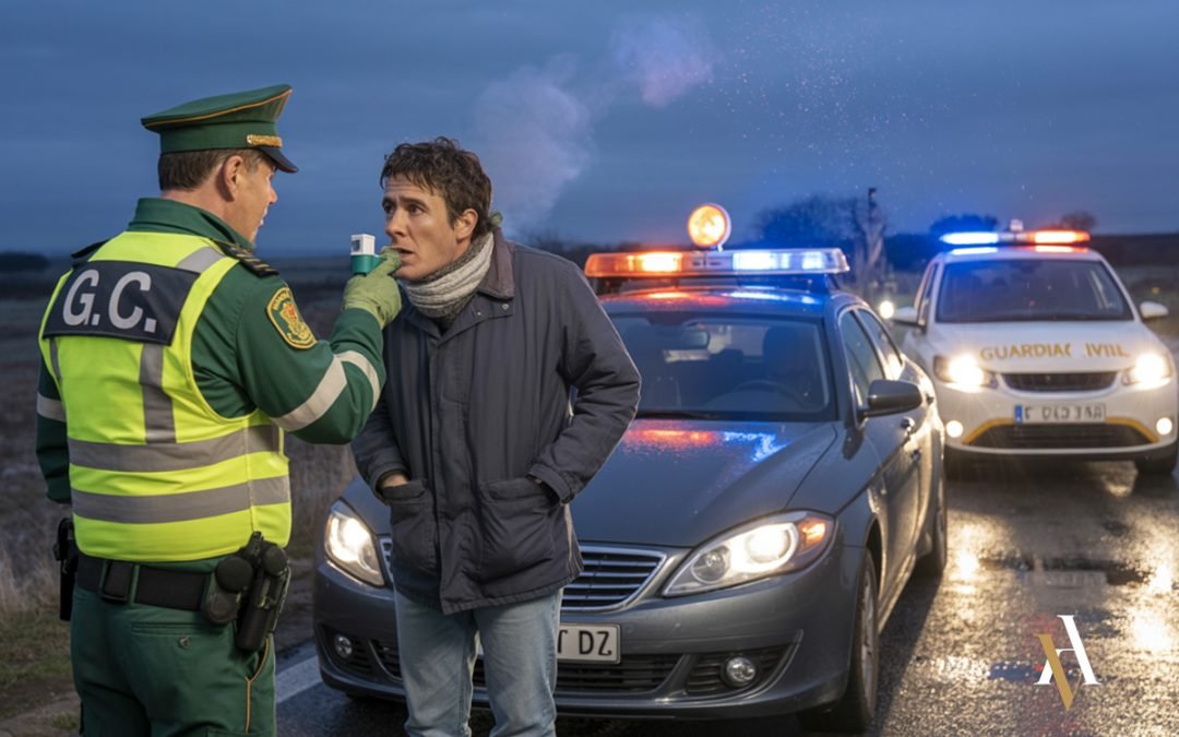 Conducción bajo los efectos del alcohol: denuncia por delito de alcoholemia tras la cena de Navidad