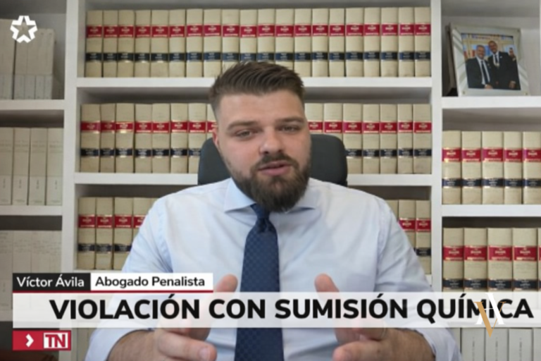 Aparición de Víctor Ávila Abogado Penalista en telemadrid