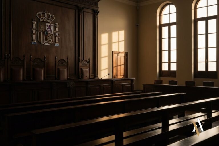Confesion y atenuante en un tribunal penal espanol