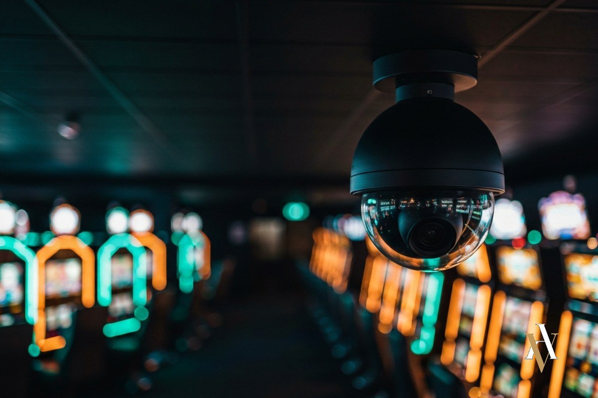 Grabaciones de seguridad en un salon de juego Estafa en salon de juego: camara de seguridad sobre las maquinas - Victor Avila abogado penalista